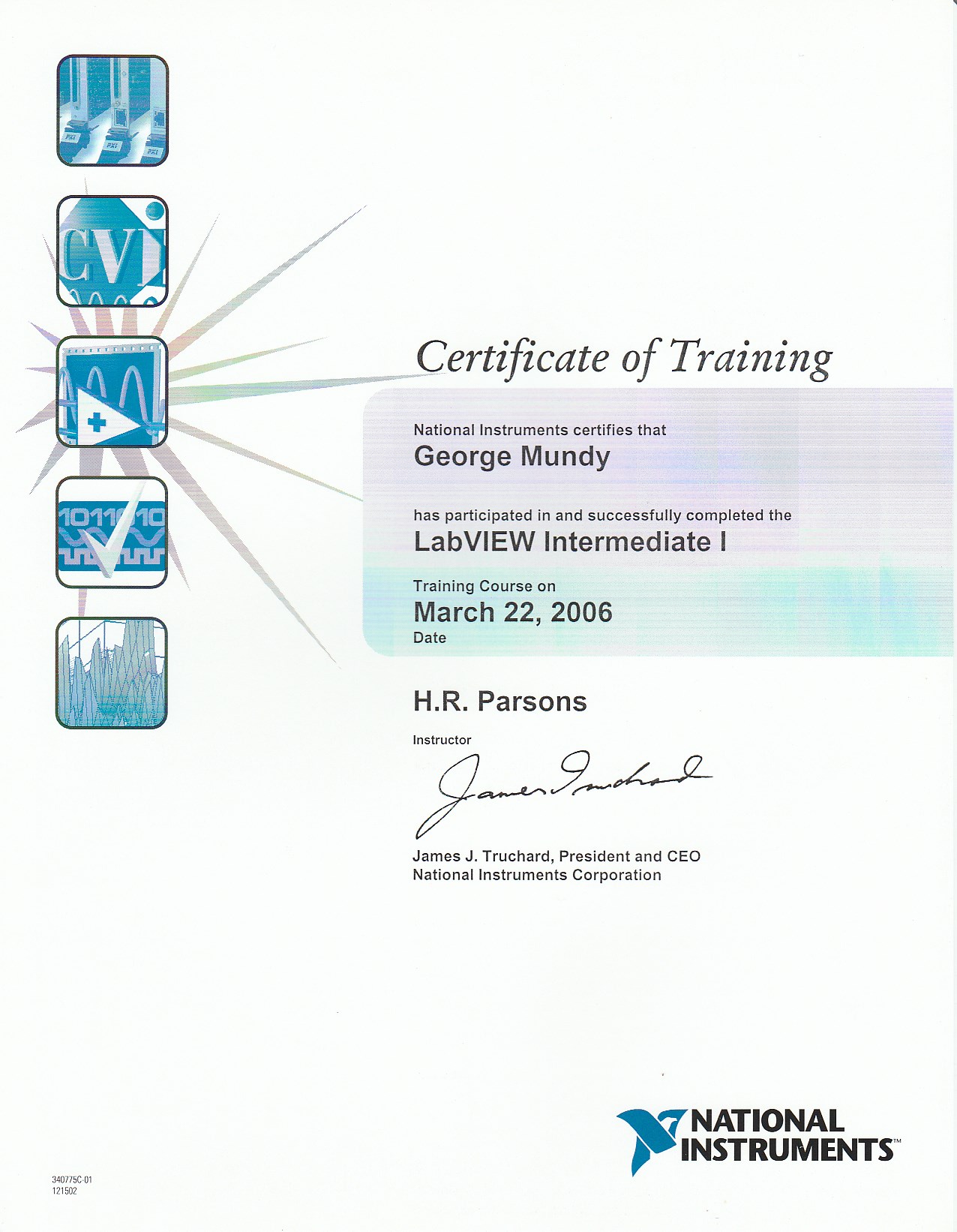 LabVIEW Intermediate I