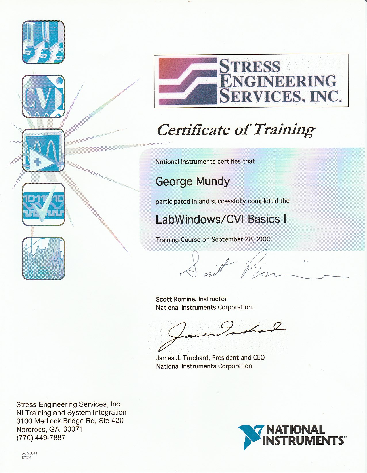 LabWindows CVI Basics I