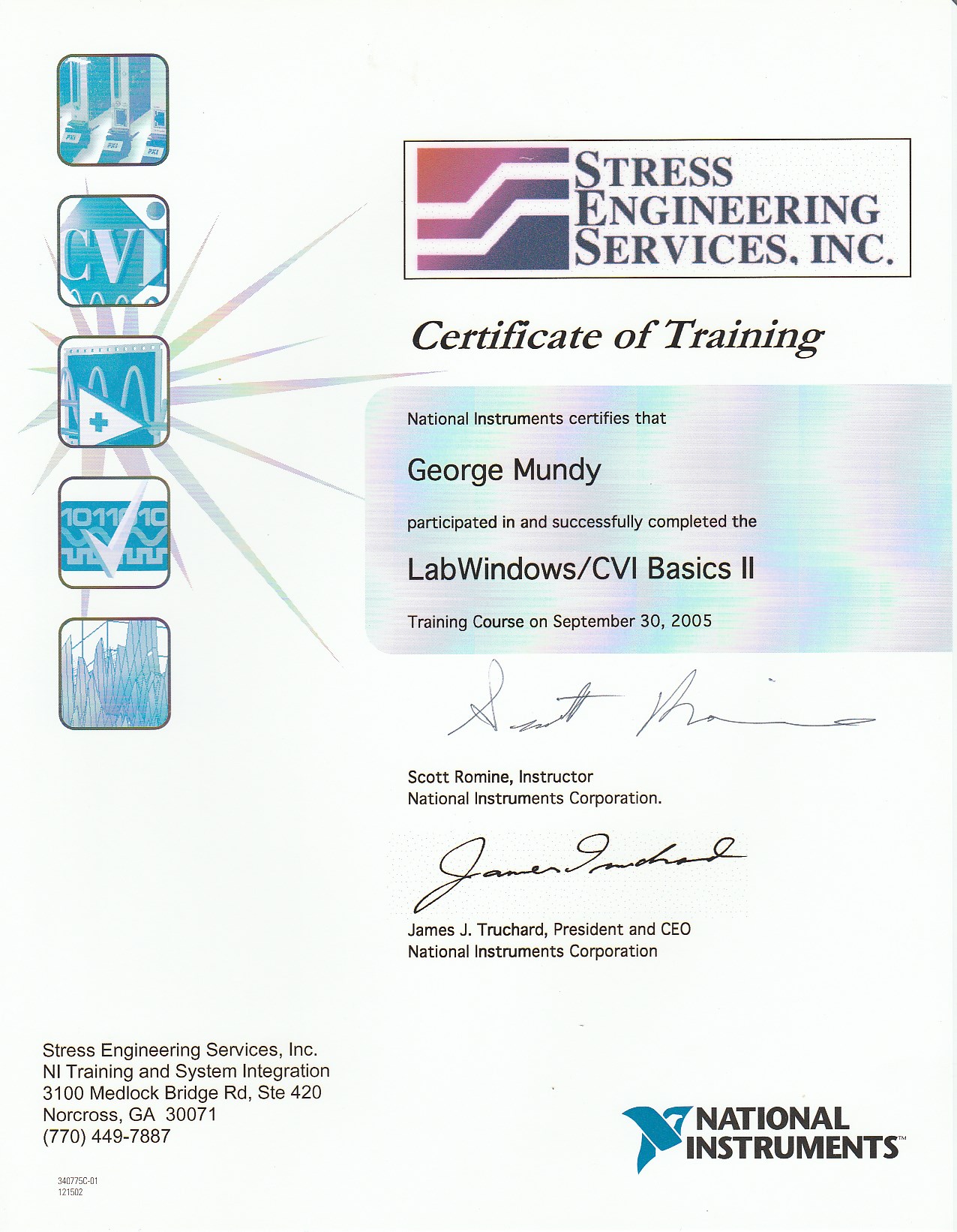 LabWindows CVI Basics II